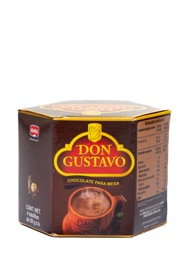 Chocolate de mesa (en tablilla) Don Gustavo